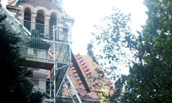 Bild 4: Kirchturm - Dachsanierung in Freital-Hainsberg