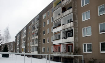 Bild 5: Mehrfamilienhäuser - Sanierung, Fassade und Loggien in Freital-Zauckerode